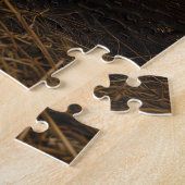 Puzzle Crèche du garçon batteur dans une étable (Côté)