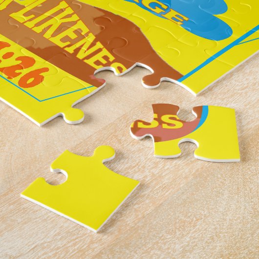 Puzzle Créé sur leur image - Pièces surdimensionnées Jigs (Côté)