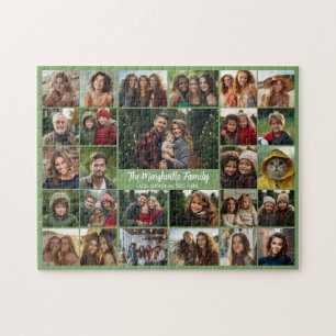 Puzzle Créer un collage de photos funky avec 27 photos