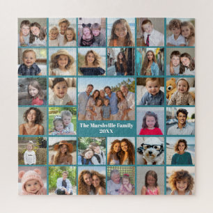 Puzzle Créer un collage de photos funky avec 33 photos