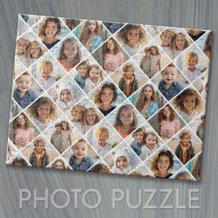 Puzzle Créer un collage de photos personnalisé avec 12 ph