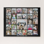 Puzzle Créer un Collage photo amusant avec 27 photos<br><div class="desc">Utilisez votre photo ou vos photos préférées pour faire un plaisir à garder à partager avec vos amis. Cette grille moderne imprime en diagonale sur le devant pour un affichage unique et attrayant de vos photos. Le script de calligraphie moderne peut être utilisé pour ajouter un nom ou un événement....</div>