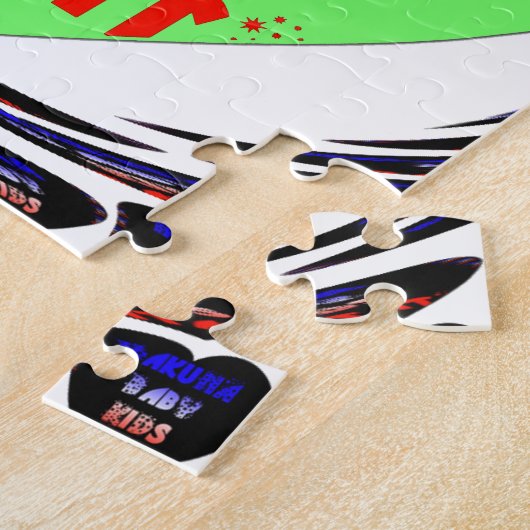 Puzzle Créez vos propres coeurs lumineux conception bébé (Côté)