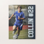 Puzzle Créez votre | Garde photo personnalisée<br><div class="desc">À la recherche de quelques amusants monstres d'ennui? Créez un puzzle personnalisé avec votre joueur de football favori. Préservez un moment spécial dans le temps et aidez à passer le temps de manière amusante et festive. Vous avez besoin d'aide pour la personnalisation ? Envoyez-nous un e-mail à hello@christiekelly.com pour obtenir...</div>
