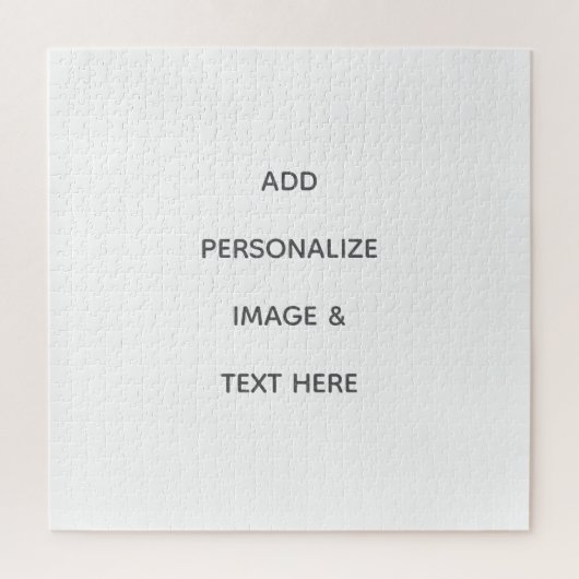 Puzzle Créez votre propre blanc (Vertical)