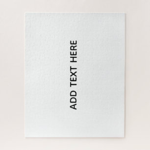 Puzzle Créez votre propre blanc
