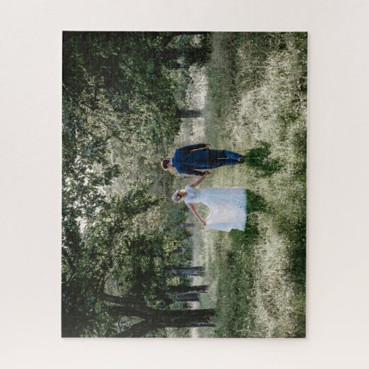 Puzzle Créez votre propre cadeau photo photo Mariage pers (Vertical)