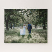 Puzzle Créez votre propre cadeau photo photo Mariage pers (Horizontal)