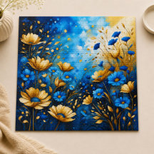 créez votre propre citation inspirante,fleurs bleu