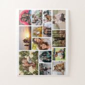 Puzzle Créez votre propre collection de 14 photos (Vertical)
