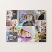 Puzzle Créez votre propre collection de 14 photos (Horizontal)