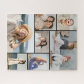 Puzzle Créez votre propre collection de 7 photos (Horizontal)