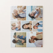 Puzzle Créez votre propre collection de 7 photos (Vertical)