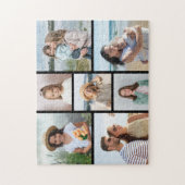 Puzzle Créez votre propre collection de 7 photos (Vertical)