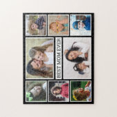 Puzzle Créez votre propre collection de photos 8 Best Mom (Vertical)