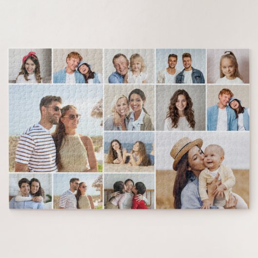 Puzzle Créez votre propre collection photo 14 (Horizontal)