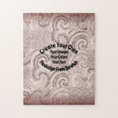 Puzzle Créez votre propre conception personnalisée (Vertical)