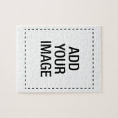 Puzzle Créez votre propre customizeable fait sur commande (Horizontal)