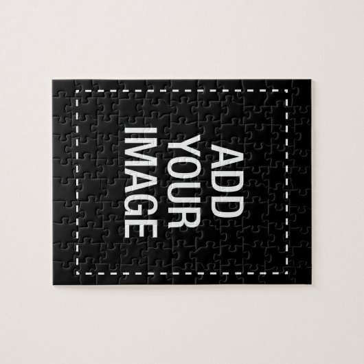 Puzzle Créez votre propre customizeable fait sur commande (Horizontal)