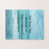 Puzzle Créez votre propre devis inspirant motivationnel (Horizontal)