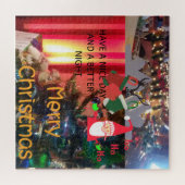 Puzzle Créez votre propre HoHoHo Joyeux Noël (Horizontal)