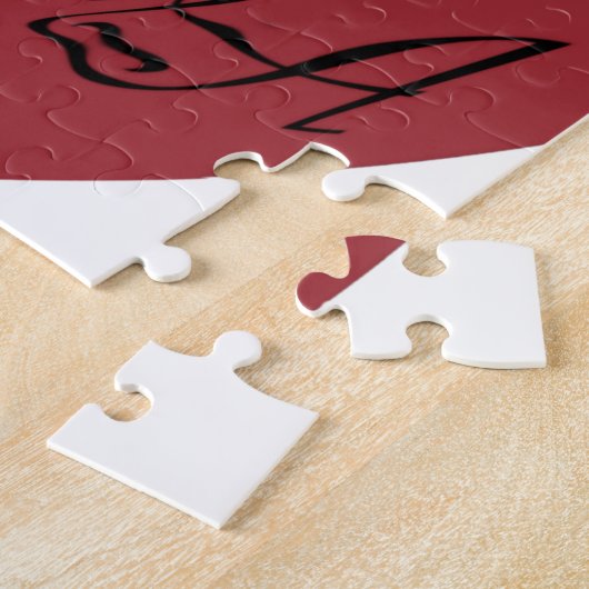 Puzzle Créez votre propre J'aime Belle Ethiopie (Côté)