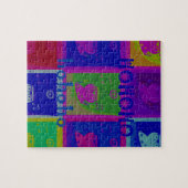 Puzzle Créez votre propre Père Noël HoHoho Pop Art spécia (Horizontal)