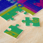 Puzzle Créez votre propre Père Noël HoHoho Pop Art spécia (Côté)