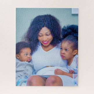 Puzzle Créez Votre Propre Photo de Famille Enfants