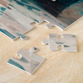 Puzzle Crème bleue maure de Marrakech (Côté)
