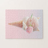 Puzzle Crème de glace Kitty - Rosy & Dreamy (Horizontal)
