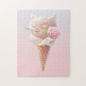 Puzzle Crème de glace Kitty - Rosy & Dreamy (Vertical)