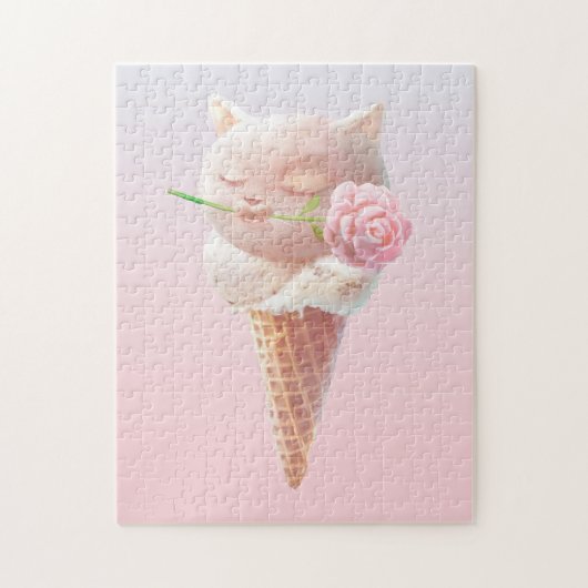 Puzzle Crème de glace Kitty - Rosy & Dreamy (Vertical)