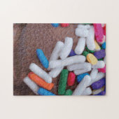 Puzzle Crème glacée au chocolat foncé avec arrosage arc-e (Horizontal)