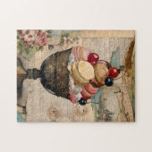 Puzzle Crème glacée Collage Vintage (Horizontal)