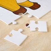 Puzzle Crème glacée Giraffe gaufre (Côté)