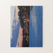 Puzzle Crépuscule de rangée de Boathouse (Vertical)