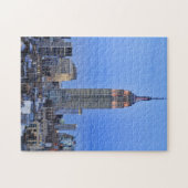 Puzzle crépuscule : ESB allumé rose - 04 (Horizontal)