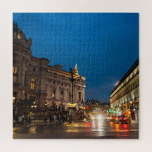 Crépuscule parisien au Palais Garnier