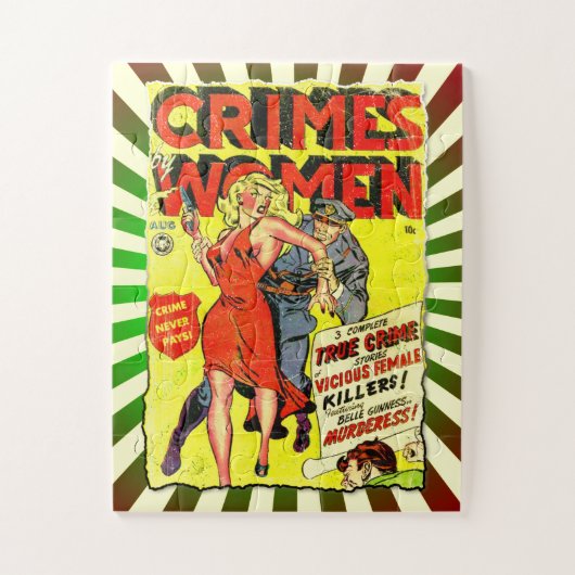 Puzzle Crimes par les femmes #2 Age d'or Couverture de la (Vertical)