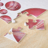 Puzzle Crimson Spin - Une Belle Balle Rouge De Cricket Ar (Côté)