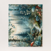 Puzzle Crique de la forêt naturelle Hollow (Vertical)