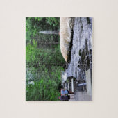 Puzzle Crique de Parc-Geyser d'état de spa de Saratoga (Vertical)