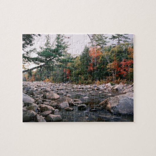 Puzzle Crique du Vermont en automne (Horizontal)