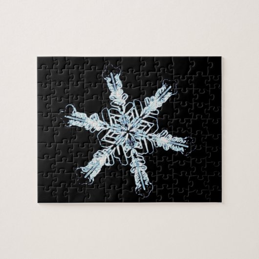 Puzzle Cristal stellaire de neige (Horizontal)