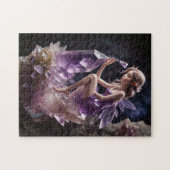 Puzzle Cristaux de Magie Fée Violette Améthyste (Horizontal)