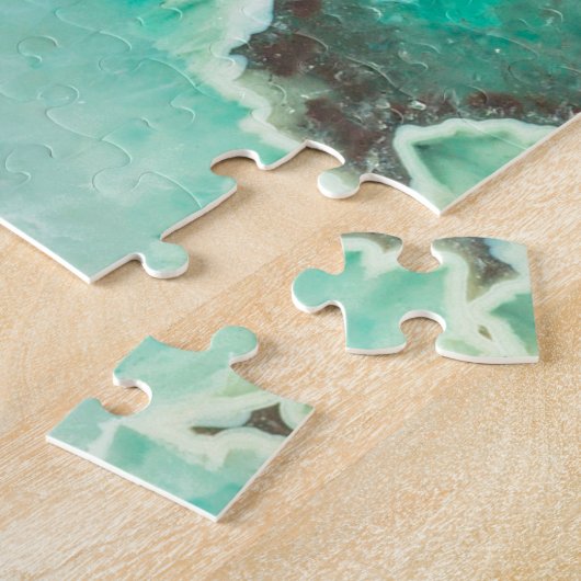 Puzzle Cristaux de menthe de Geode (Côté)