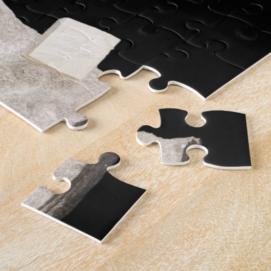 Puzzle Cristaux de pyrite en schiste (Côté)