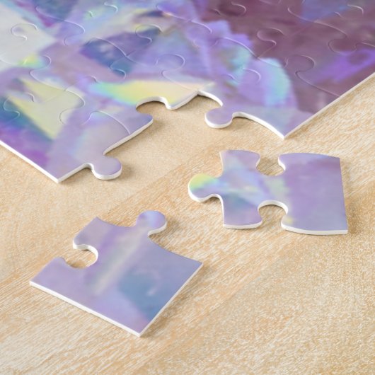 Puzzle Cristaux roses d'aura (Côté)