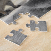 Puzzle Critère mignon comme Chipmunk sur un rocher (Côté)